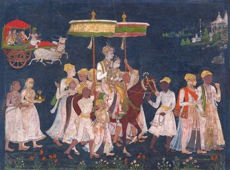  The Triumphal Procession of Sultan Muhammad Shah: A Symphony of Azure and Gold in 14th Century Lahore