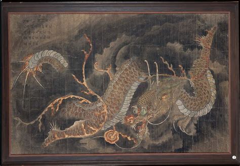 Cheoyong Folding Screen - Renowned Korean Joseon Dynasty Art Depicting A Mystical Dragon and Heroic Figures!