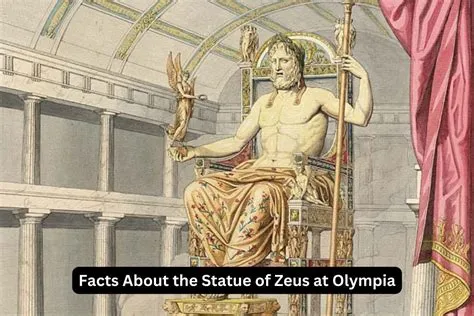 Zeus-Staatue! İhtişamlı Bir Heykelin Gizemli Hikayesi ve Tanrıların Yeniden Doğuşu